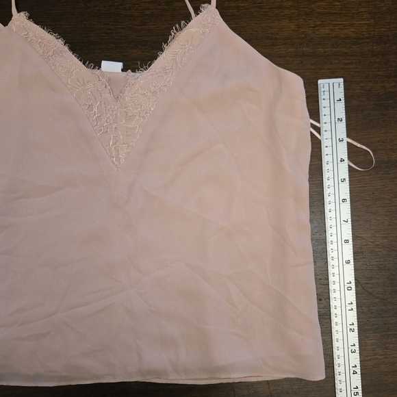 melrose and market baby pink lace detail cami - Picture 5 of 6